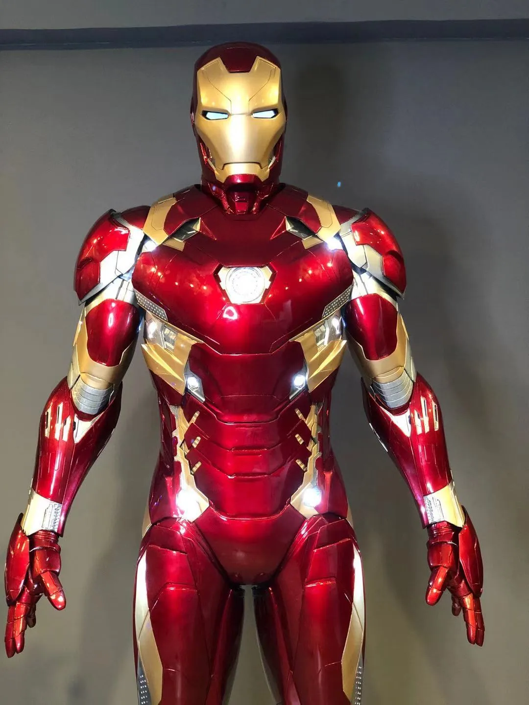 1/1 Ironman Statue 3D Printed Iron Man MK47 / MK46 Full Body Armors for Display Only