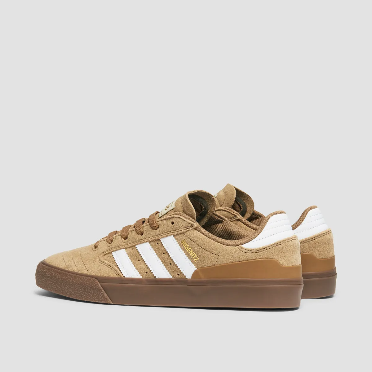 adidas Busenitz Vulc II Shoes - Cardboard/Chalk White/Gold Met