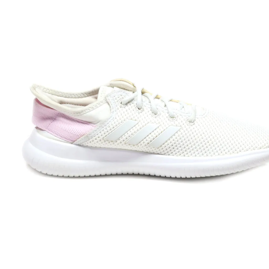 Adidas Cloudfoam Sport Shoes Leather White Colour For Women