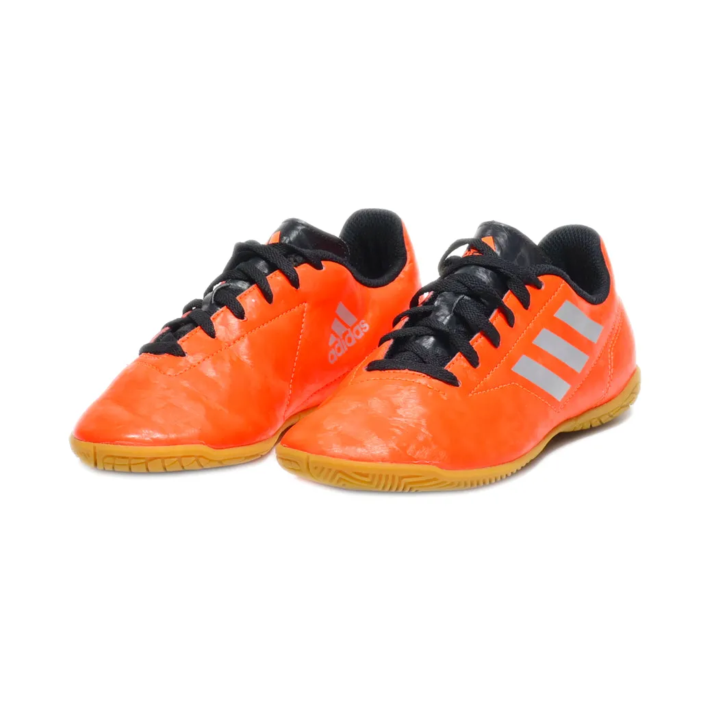 Adidas Conquisto Ii Sport Shoes Leather Orange Colour For Kids