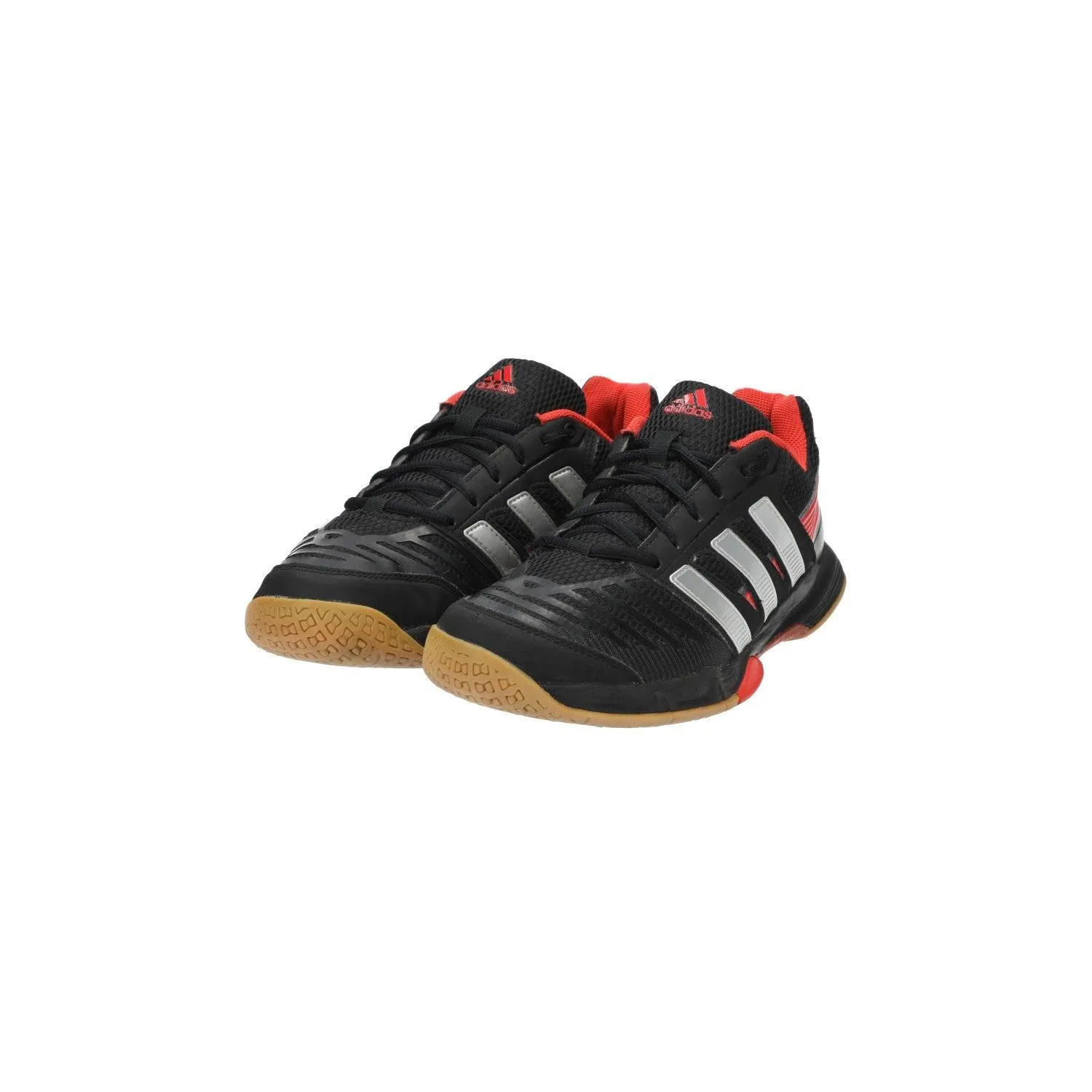 Adidas Court Stabil 10.1 Squash Sport Shoes Fabric Black Colour For Men