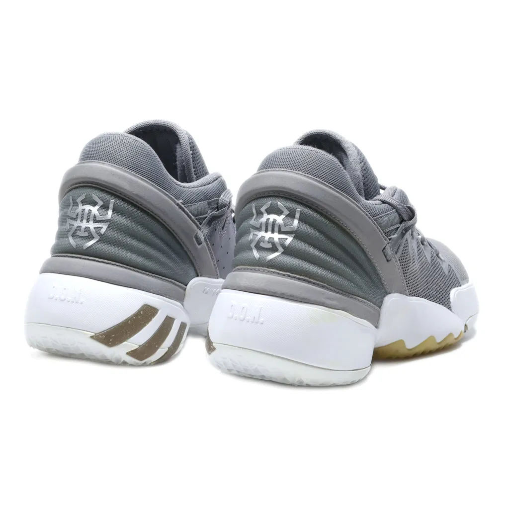 Adidas D.O.N. Issue #2 Sport Shoes Fabric Grey Colour For Men