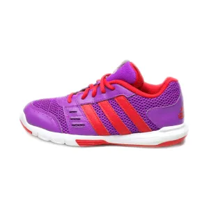 Adidas Essential Star Tossud Sport Shoes Leather Purple Colour For Kids