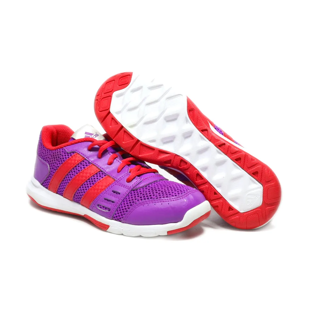 Adidas Essential Star Tossud Sport Shoes Leather Purple Colour For Kids