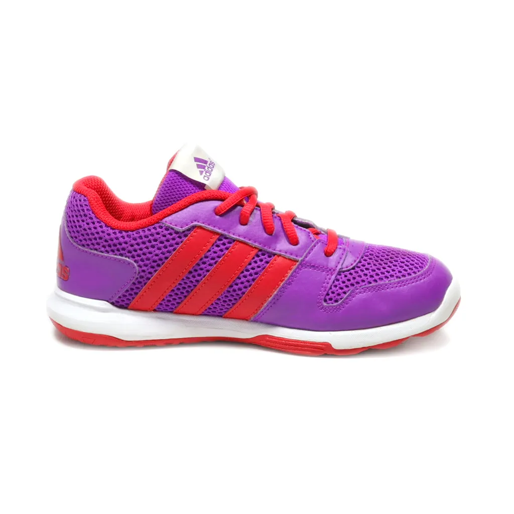 Adidas Essential Star Tossud Sport Shoes Leather Purple Colour For Kids