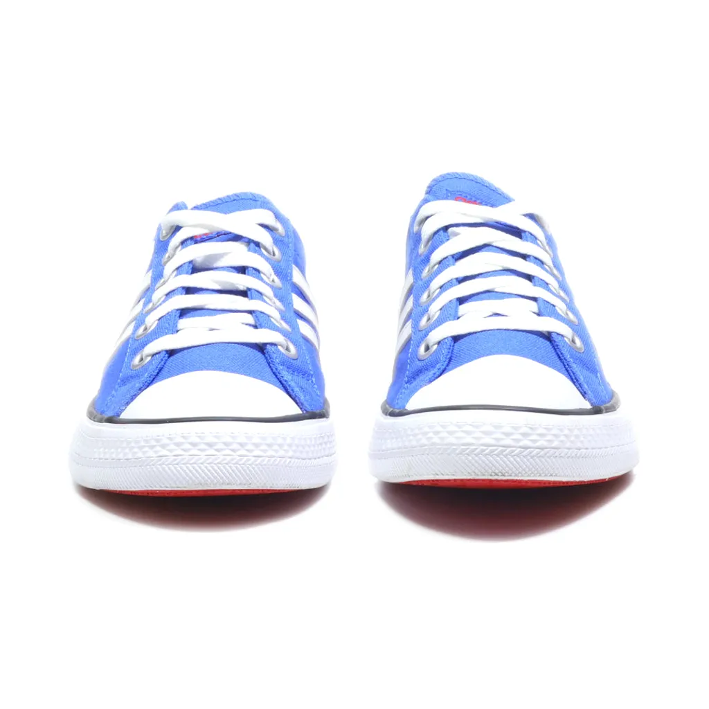 Adidas Neo Label 3 Low-Top Sneakers Canvas Blue Colour For Women