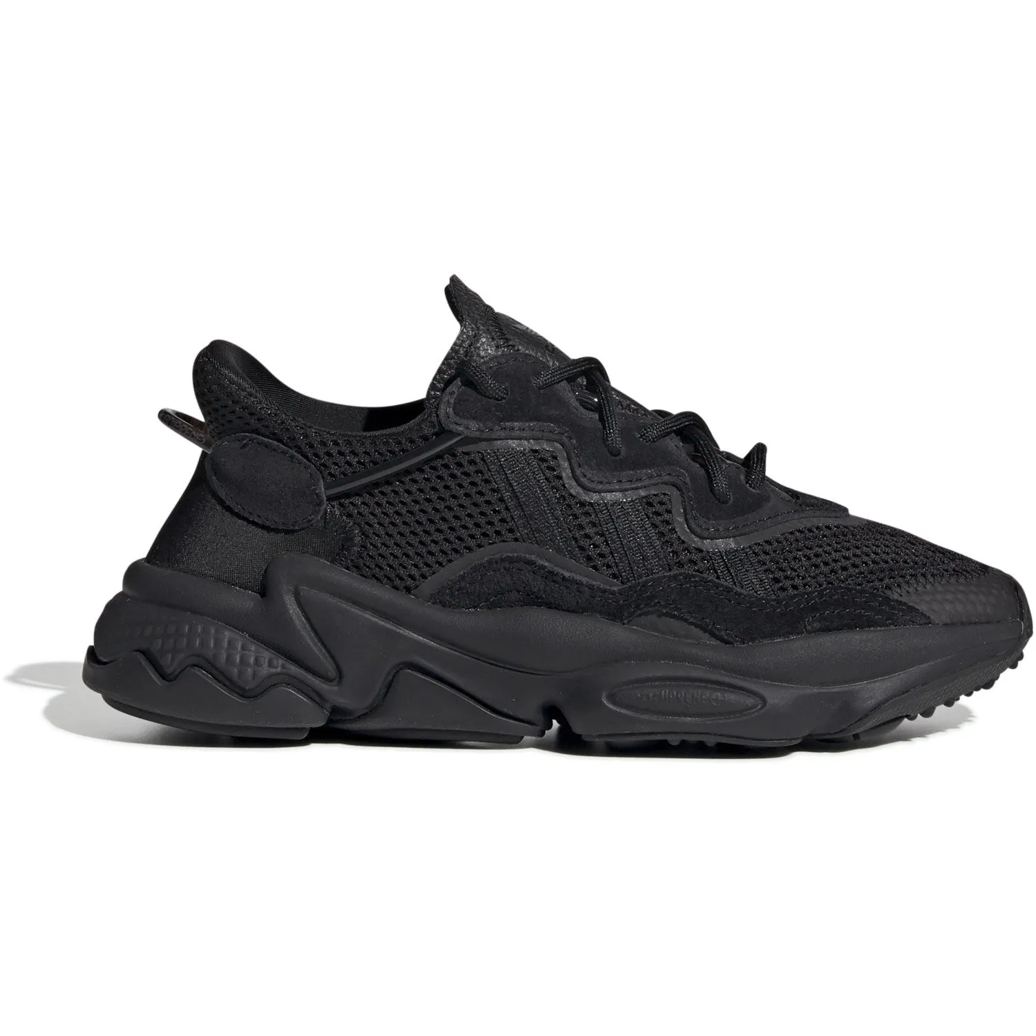 adidas Originals Core Black/Core Black/Trace Grey Met Ozweego J Sneakers