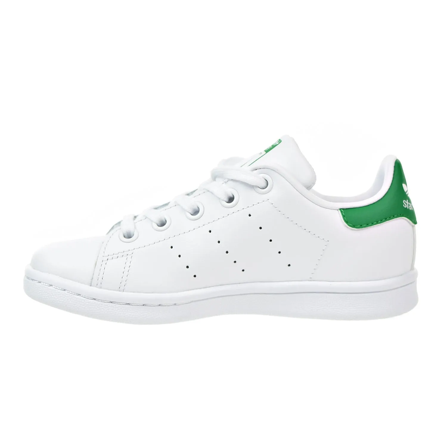 Adidas Originals Stan Smith Preschool Unisex Shoes White/Green