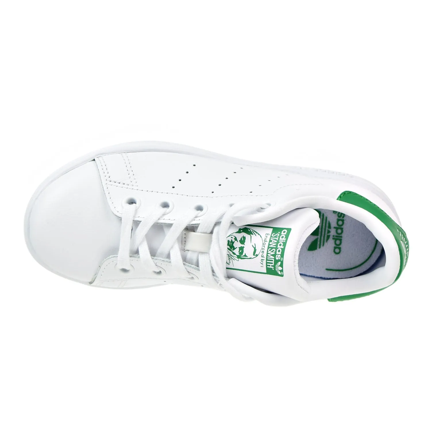 Adidas Originals Stan Smith Preschool Unisex Shoes White/Green