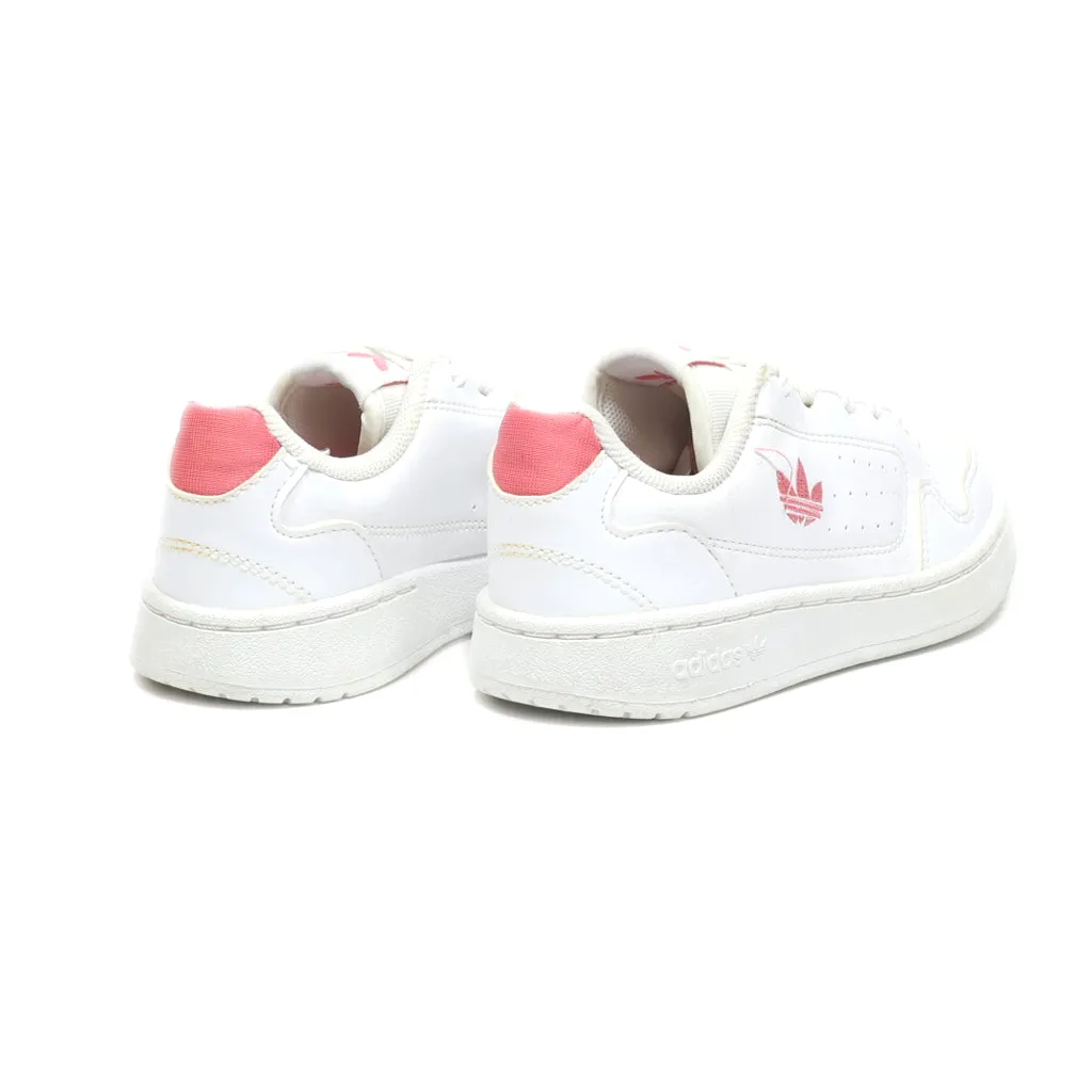 Adidas Originals Superstar Sneakers Leather White Colour For Kids