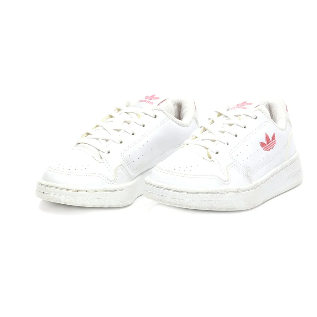 Adidas Originals Superstar Sneakers Leather White Colour For Kids