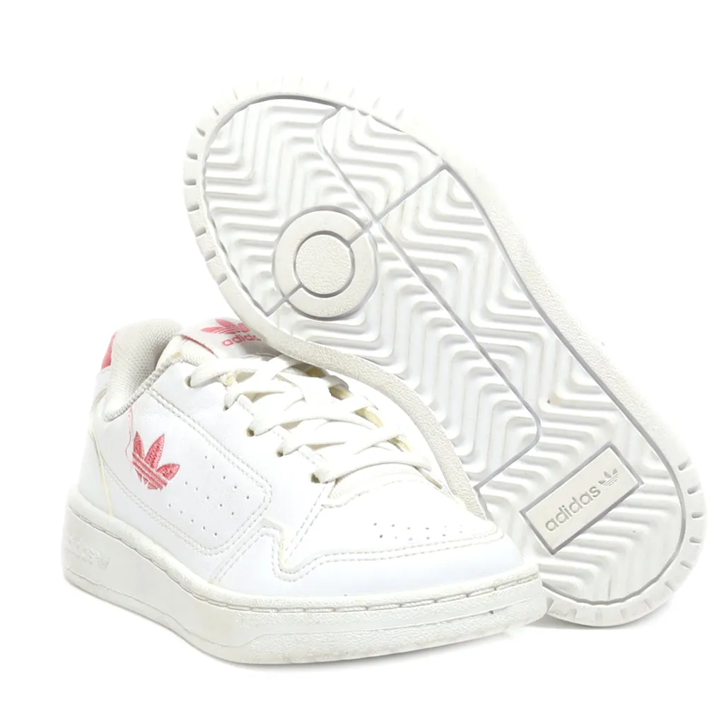 Adidas Originals Superstar Sneakers Leather White Colour For Kids