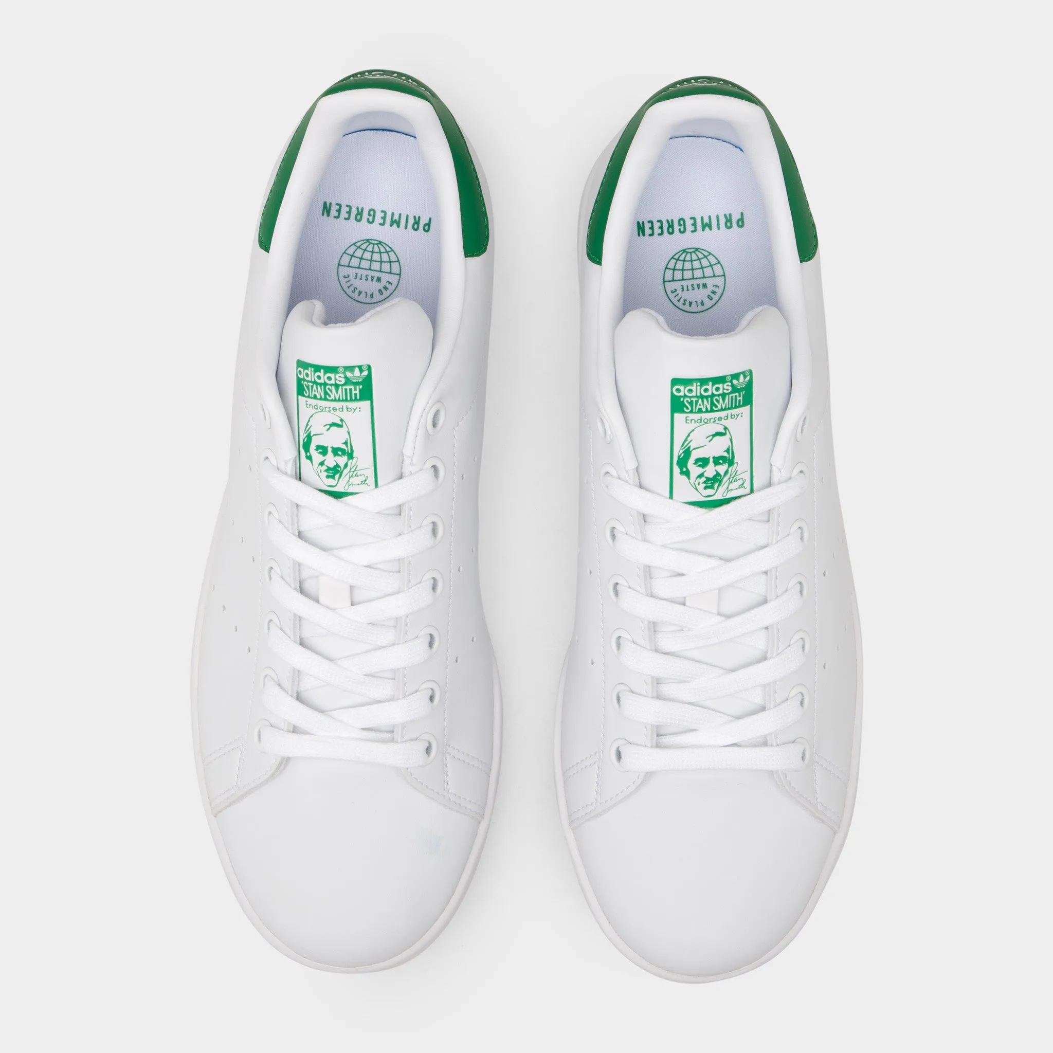 adidas Originals Women's Stan Smith Cloud White / Green - Cloud White