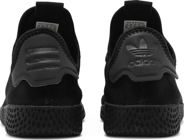 Adidas Pharrell x Tennis Hu 'Black Future' Sneakers, Black