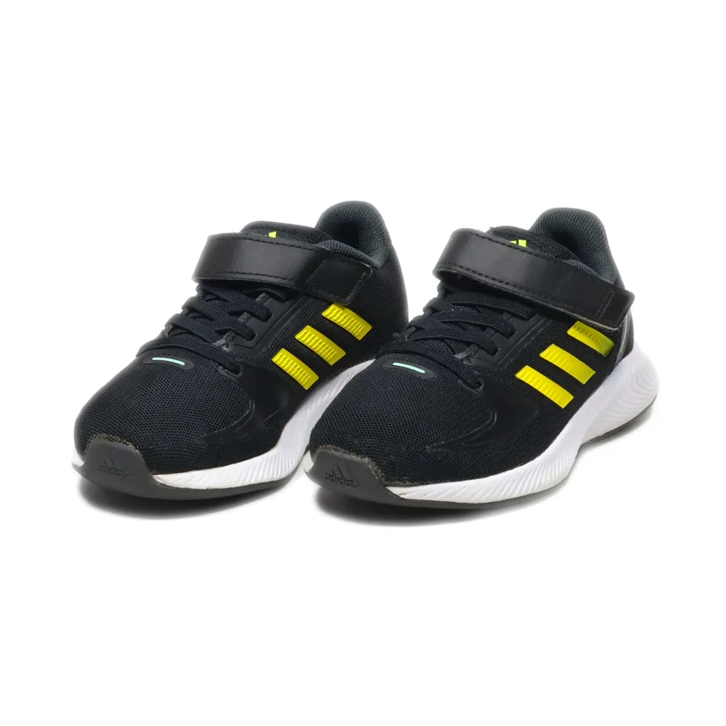 Adidas Runfalcon 2.0 El Sport Shoes Leather Black Colour For Kids