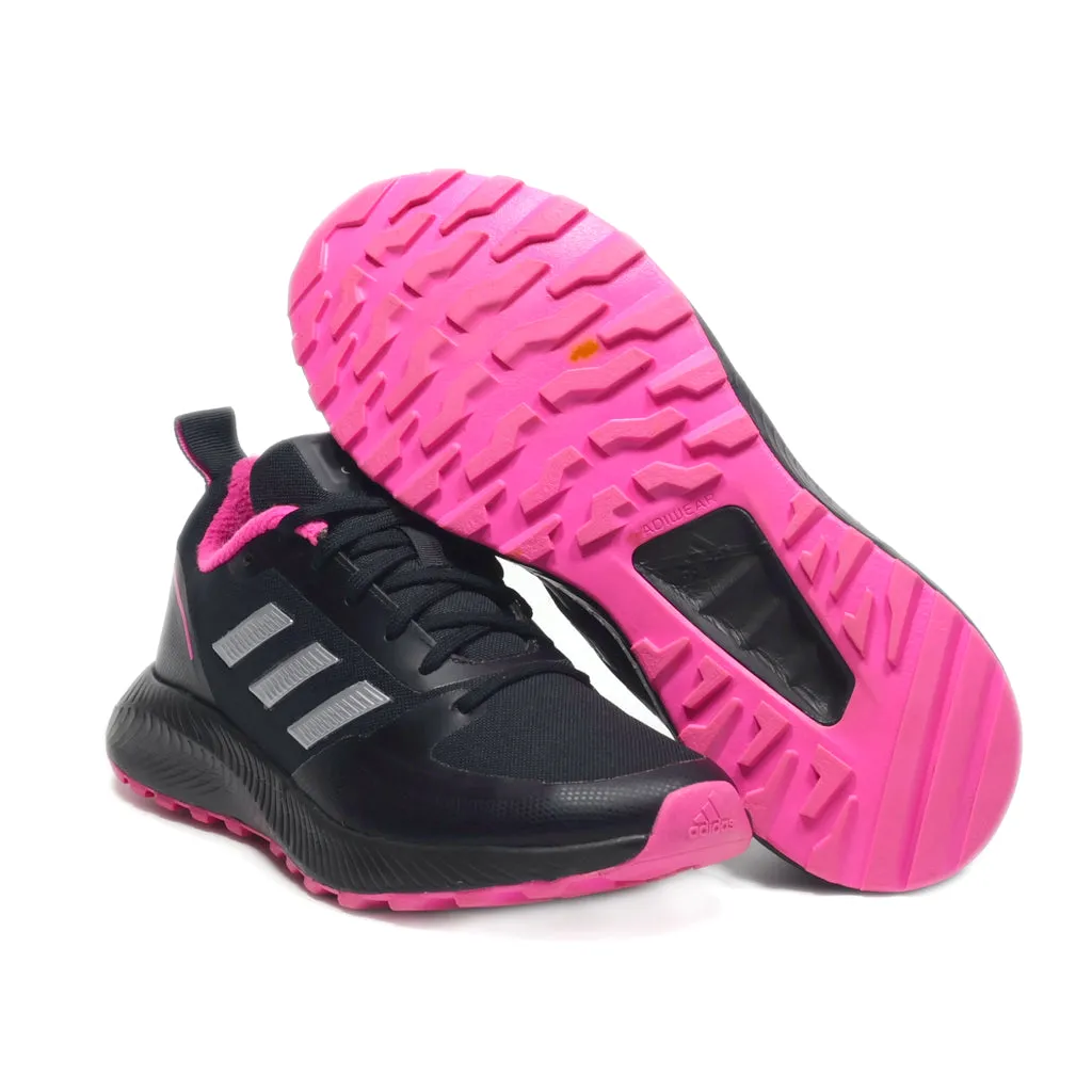 Adidas Runfalcon 2.0 Sport Shoes Leather Black Colour For Women