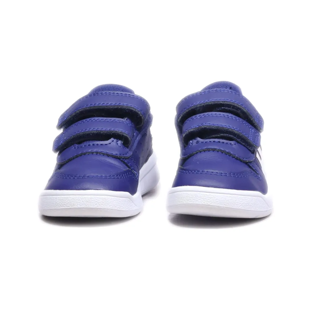 Adidas Tensaur Sport Shoes Leather Blue Colour For Kids