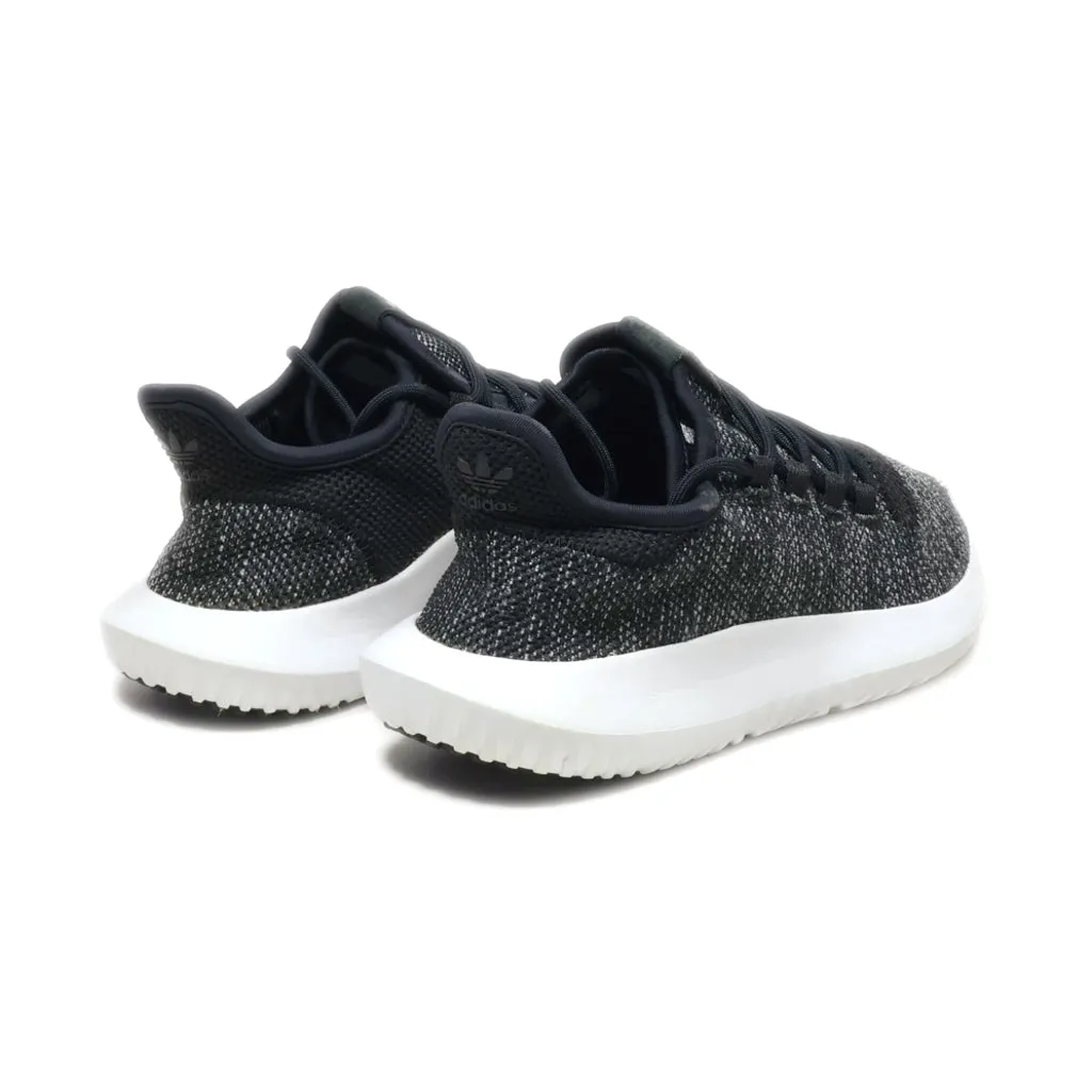 Adidas Tubular Shadow Knit J Sport Shoes Leather Black Colour For Kids