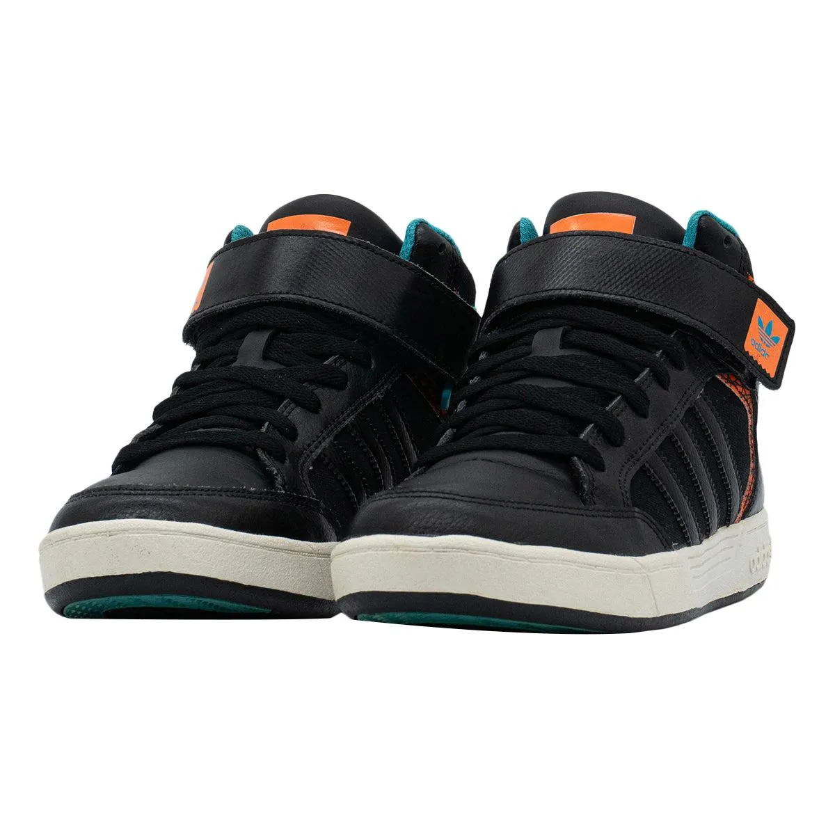 Adidas Varial High-Top Sneakers Leather Black Colour For Women