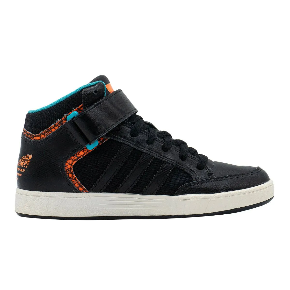 Adidas Varial High-Top Sneakers Leather Black Colour For Women