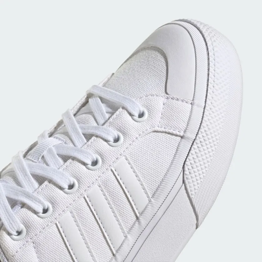 Adidas Women's "Bravada 2.0" Platform Sneakers - Cloud White / Cloud White / Chalk White