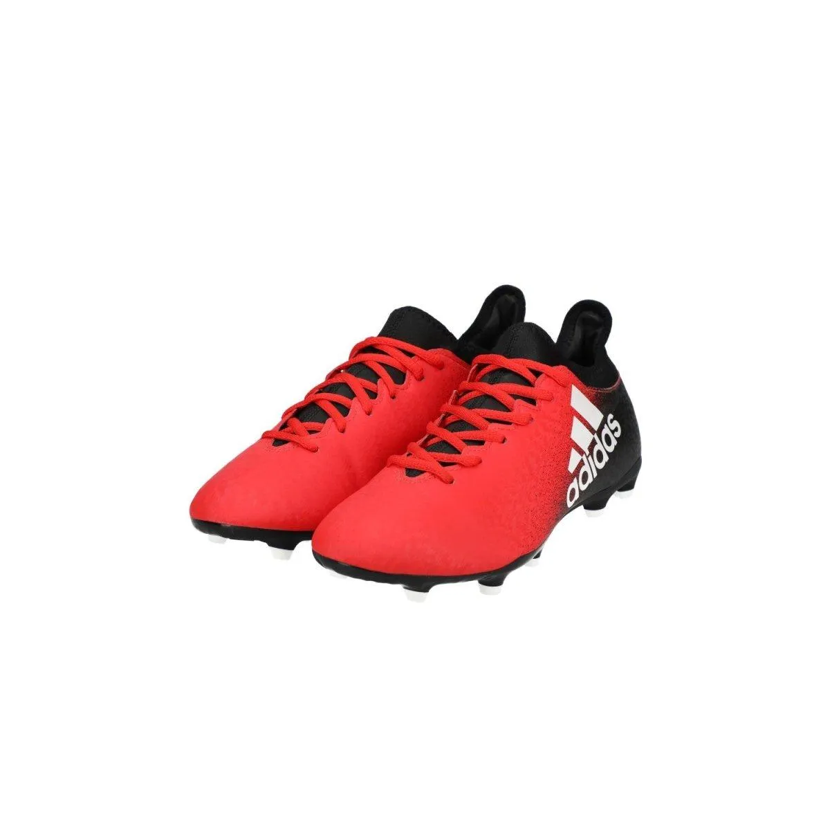 Adidas X 16.3 Ag Football Sport Shoes Fabric Red Colour For Men