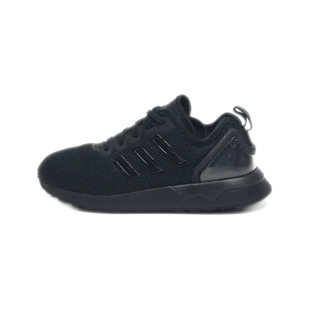 Adidas Zx Flux Sport Shoes Leather Black Colour For Kids