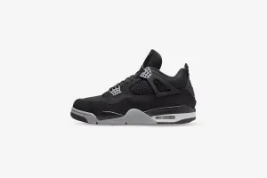 Air Jordan 4 'Black Canvas'