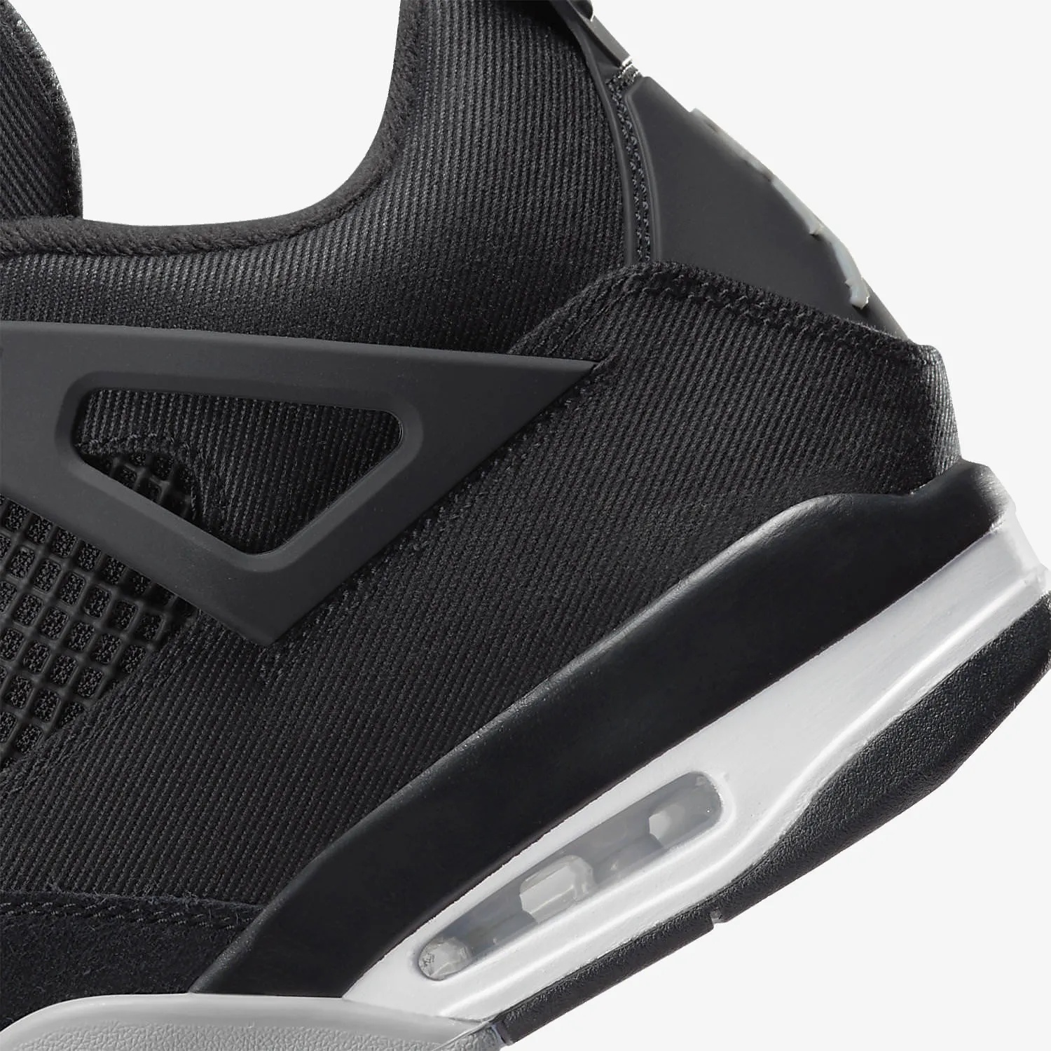 Air Jordan 4 'Black Canvas'