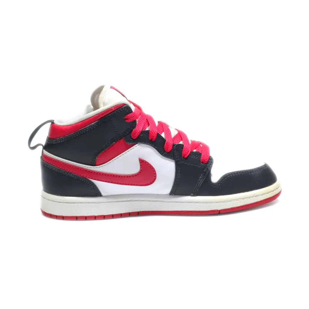 Air Jordan Sneakers Leather Multicolour Colour For Kids