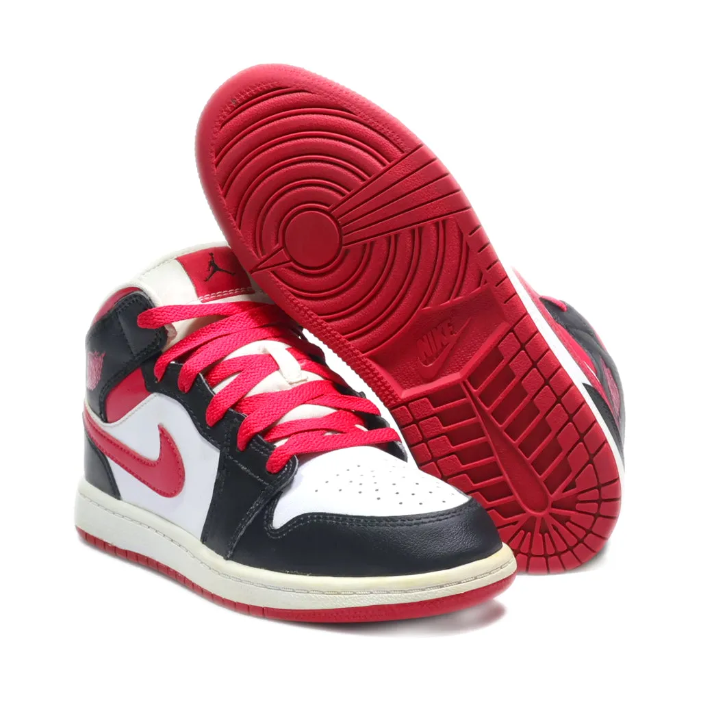 Air Jordan Sneakers Leather Multicolour Colour For Kids