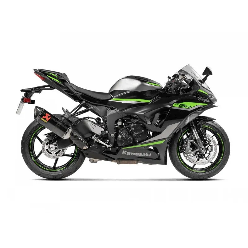 AKRAPOVIC S-K6SO7-HZC/3 Slip-On Line (Carbon) for KAWASAKI Ninja ZX-6R 2009-