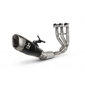 AKRAPOVIC S-T6R2-CQTBL Exhaust System Racing Line (Titanium) for TRIUMPH Daytona 660 2024 