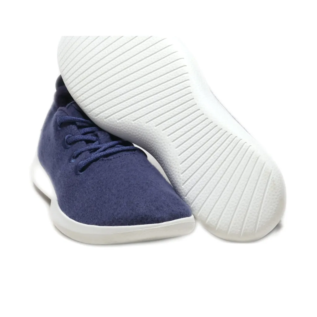 Allbirds Runner Mizzle Sport Shoes Wool Blue Colour For Men