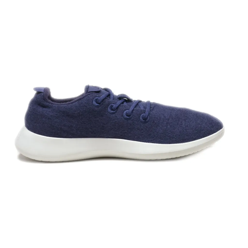 Allbirds Runner Mizzle Sport Shoes Wool Blue Colour For Men