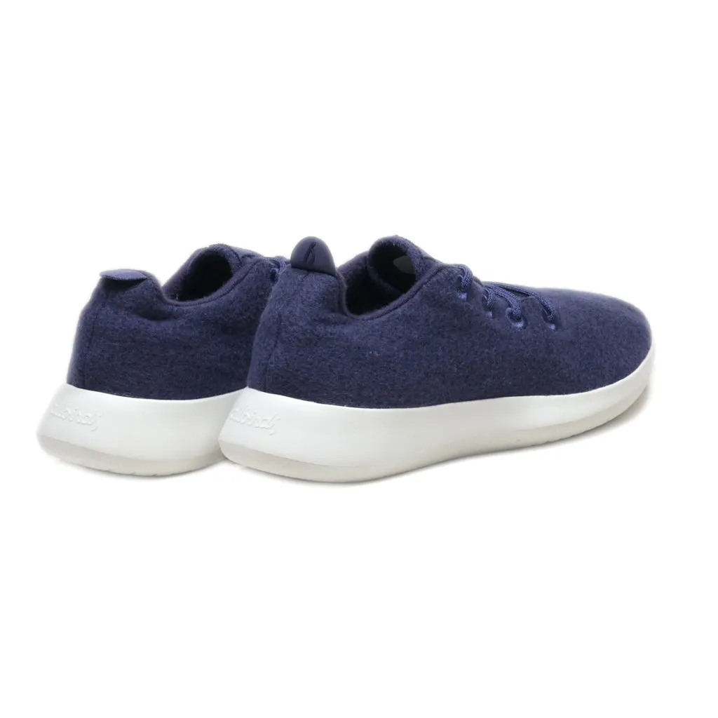 Allbirds Runner Mizzle Sport Shoes Wool Blue Colour For Men