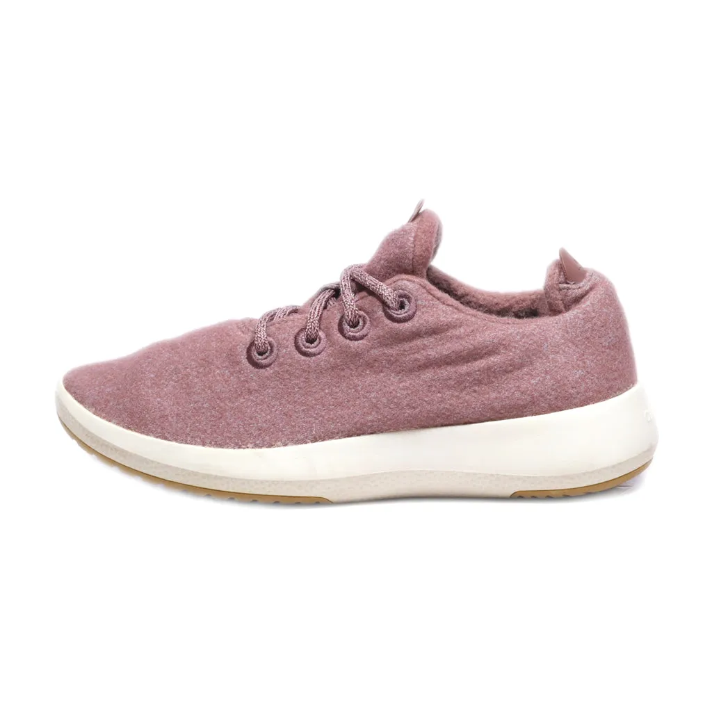 Allbirds Runner Mizzles Sport Shoes Wool Maroon Colour For Women