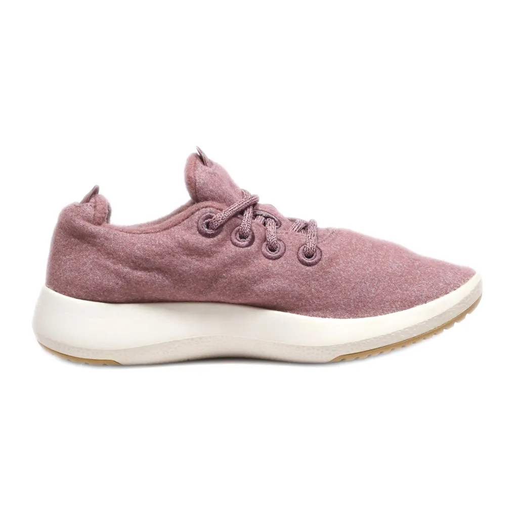 Allbirds Runner Mizzles Sport Shoes Wool Maroon Colour For Women