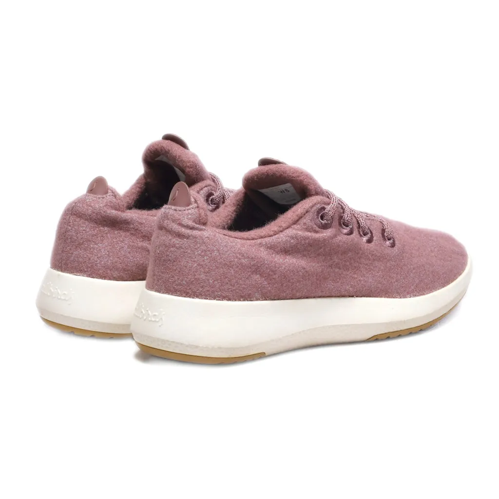 Allbirds Runner Mizzles Sport Shoes Wool Maroon Colour For Women