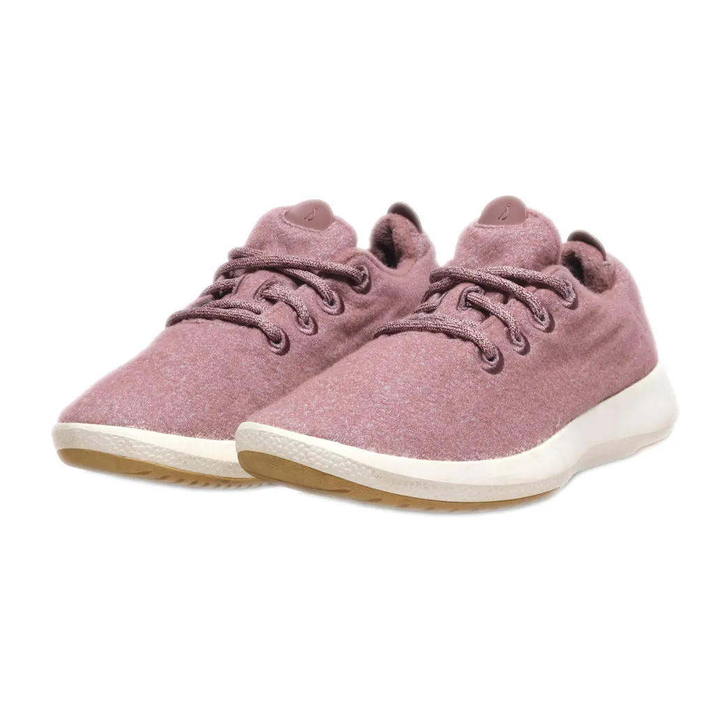 Allbirds Runner Mizzles Sport Shoes Wool Maroon Colour For Women