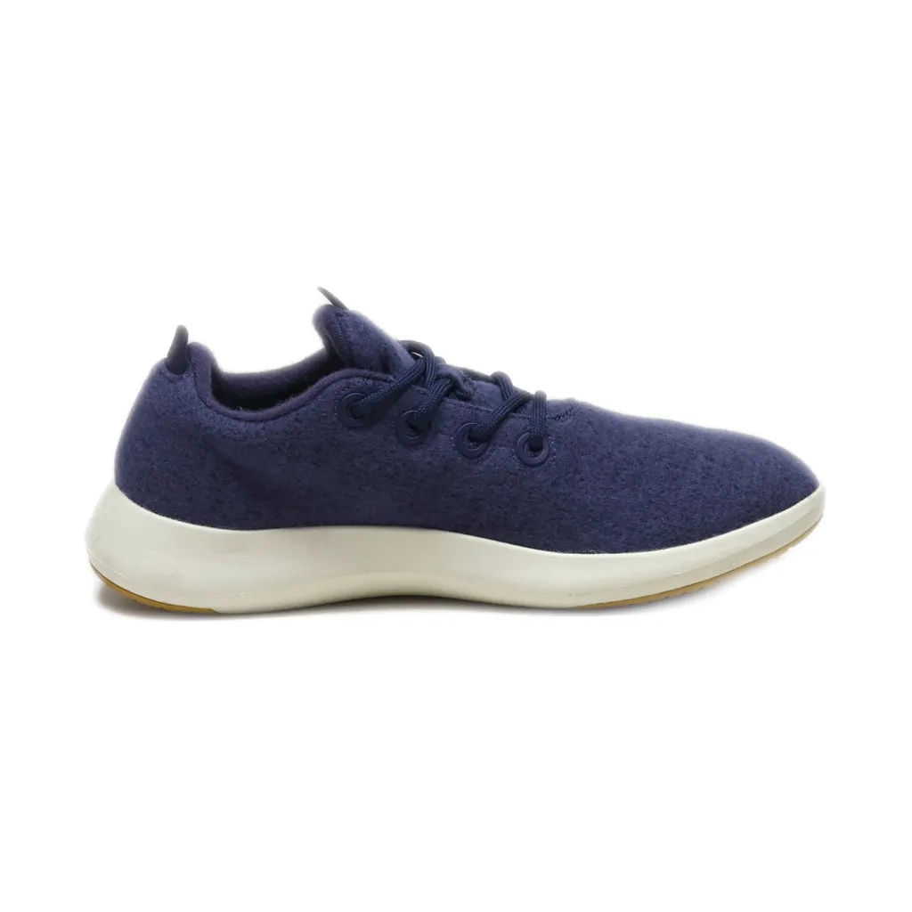 Allbirds Sport Shoes Wool Blue Colour For Men