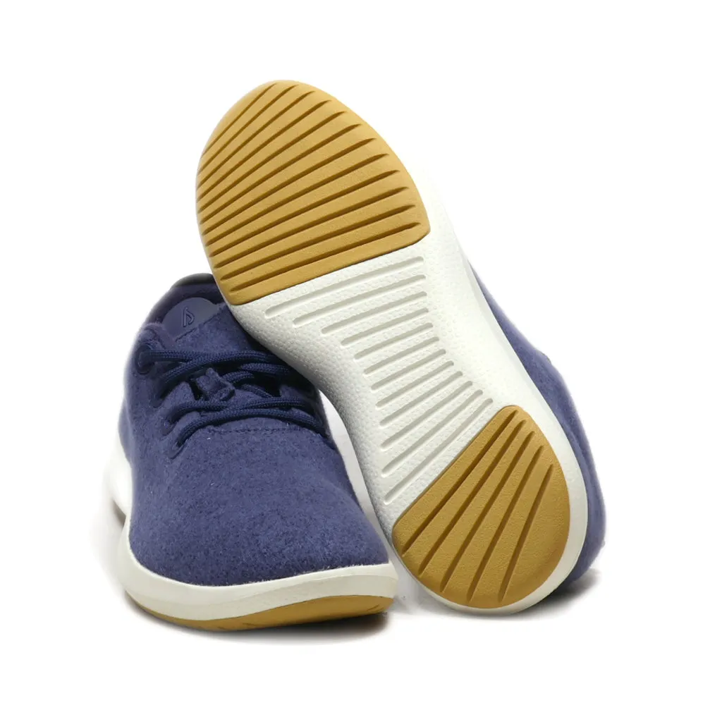 Allbirds Sport Shoes Wool Blue Colour For Men