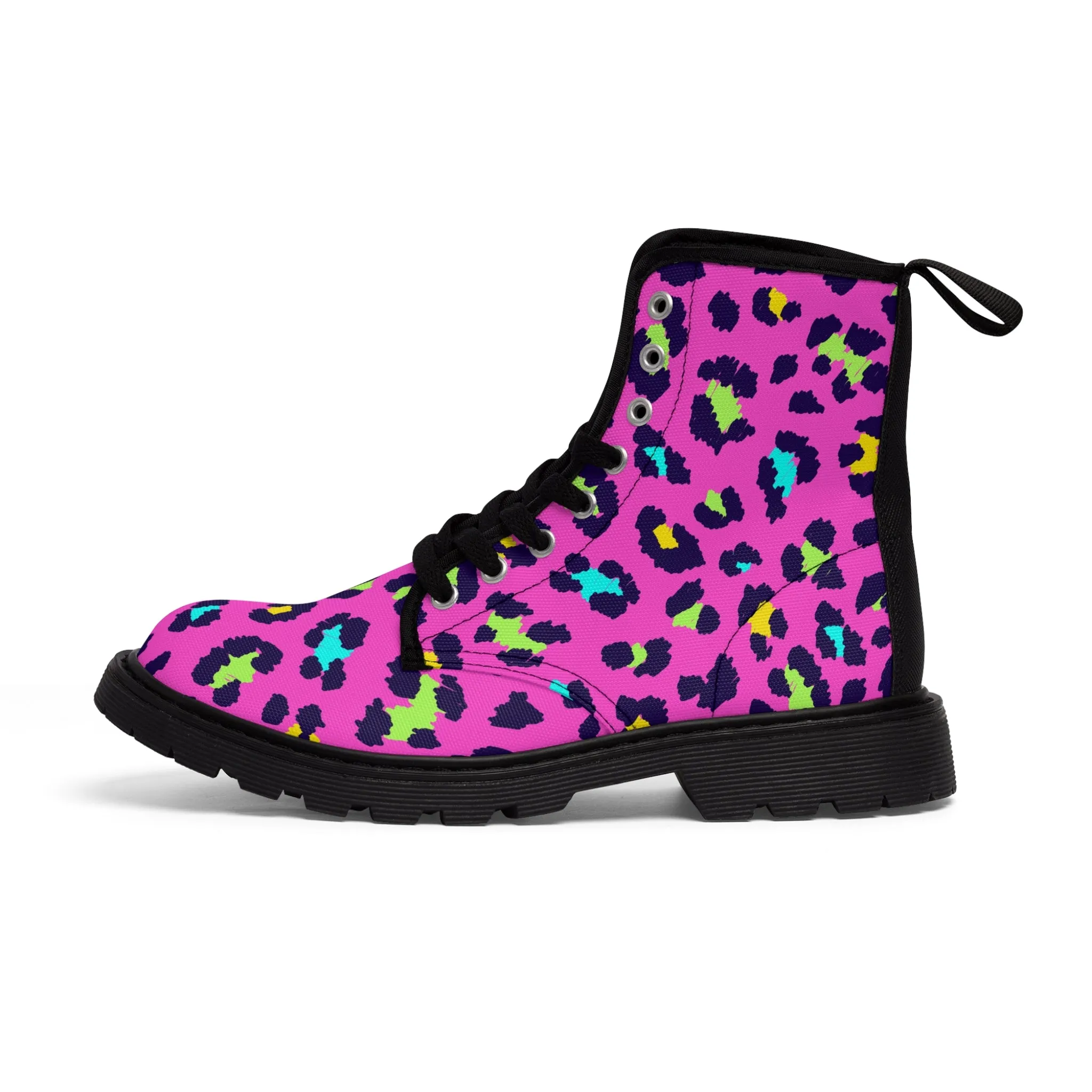 Animal print Women's Canvas Boots