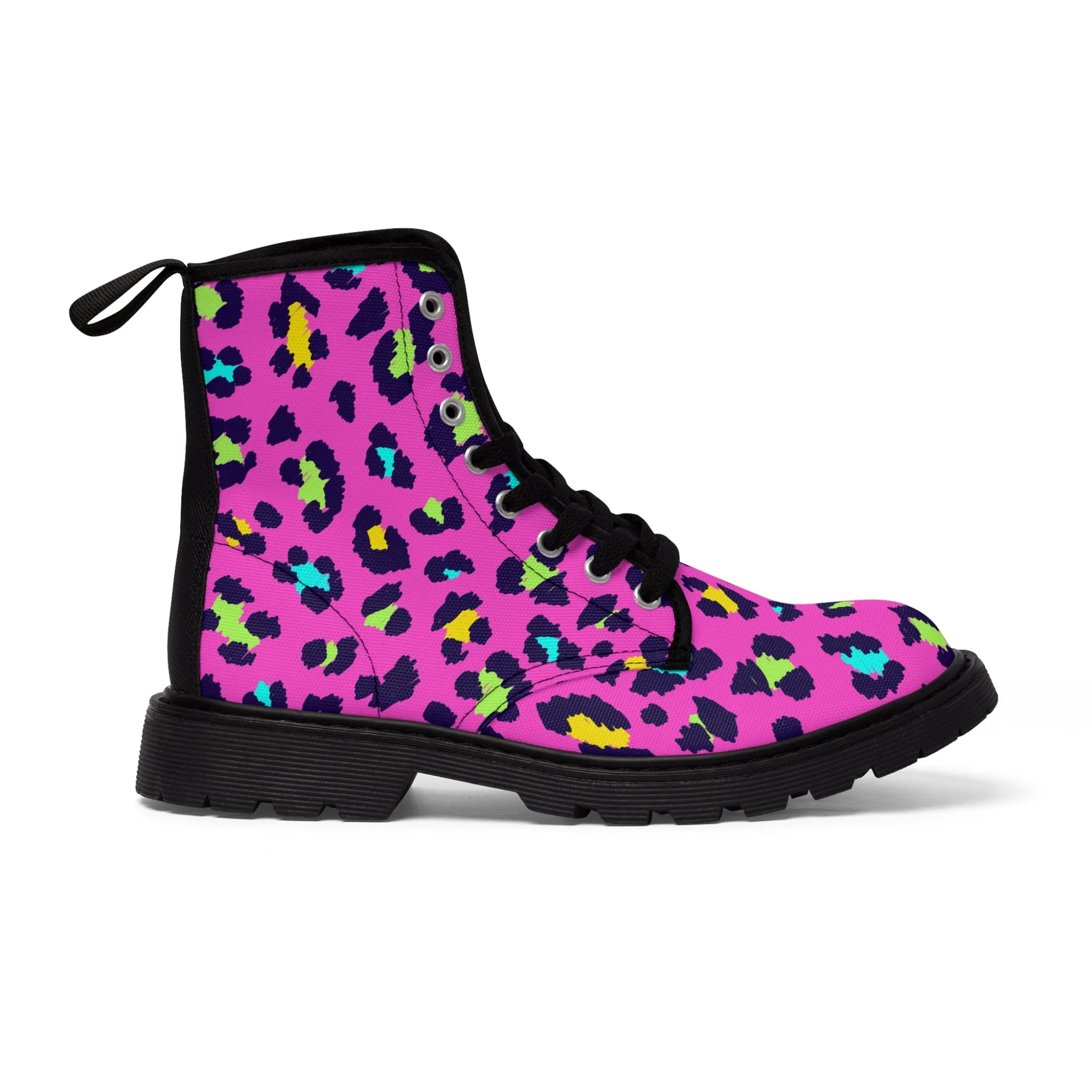 Animal print Women's Canvas Boots