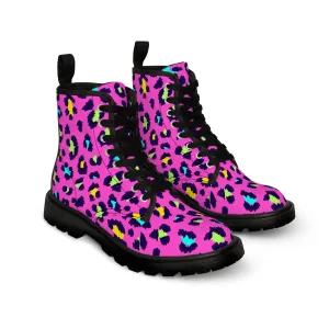 Animal print Women's Canvas Boots