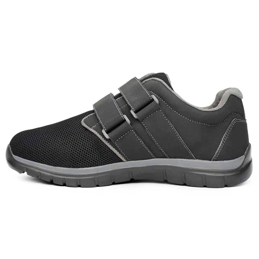 Anodyne No. 74 Men's Sport Double Depth Shoes - Black Grey