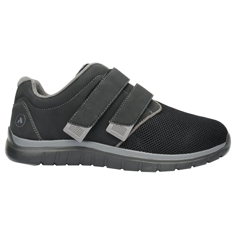 Anodyne No. 74 Men's Sport Double Depth Shoes - Black Grey