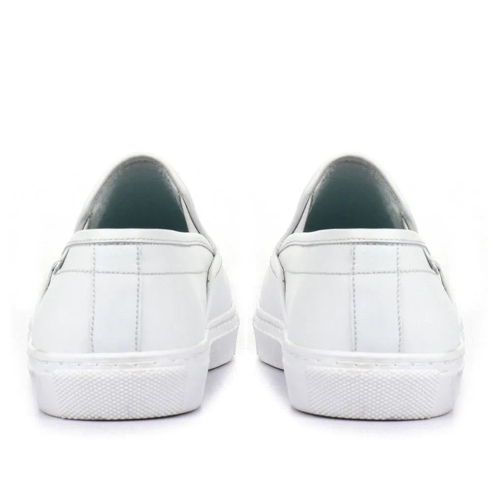 Aoife Leather Slip-On Trainers - AOIFE / 320 233