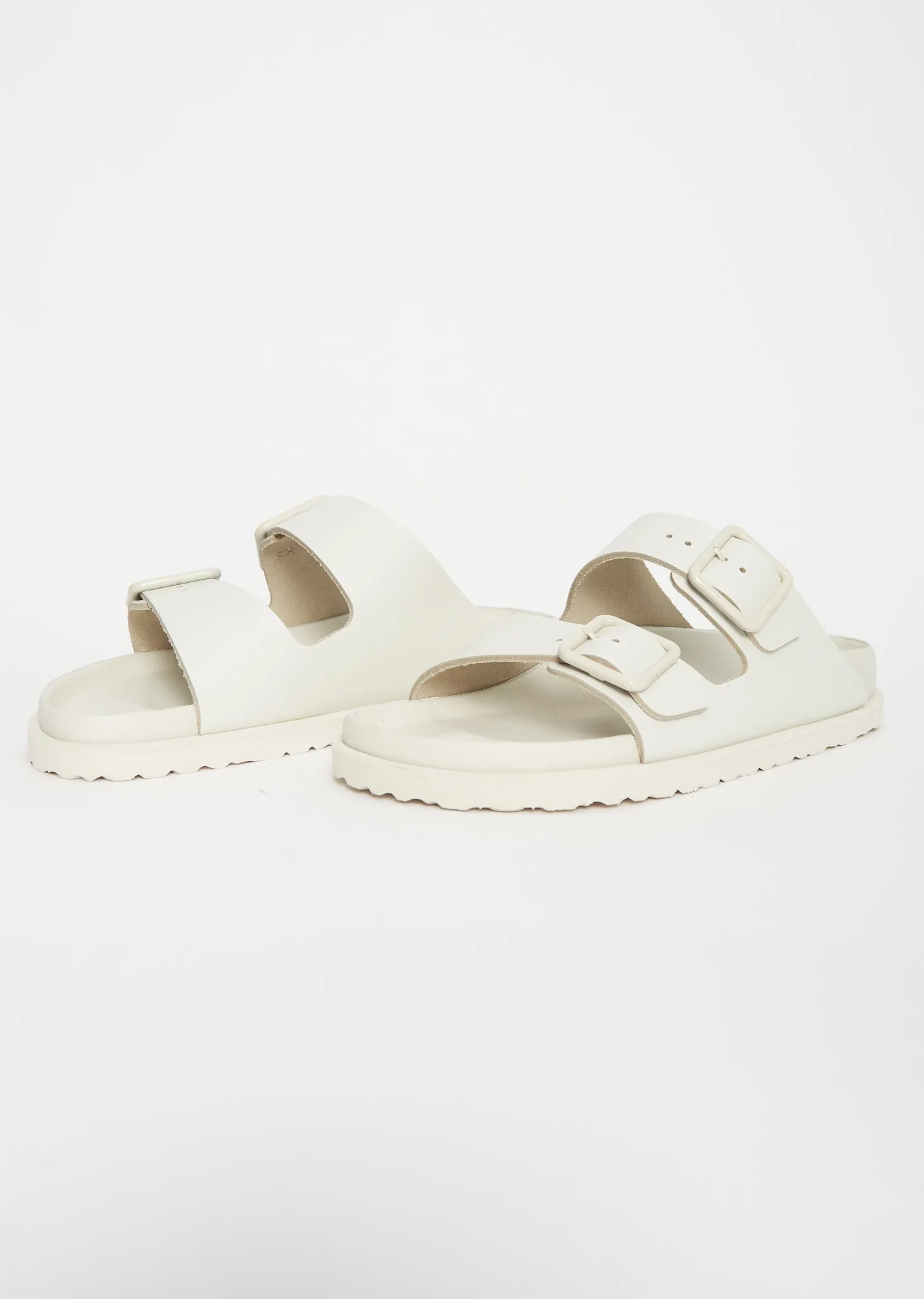 Arizona Premium Leather Sandals — Bone