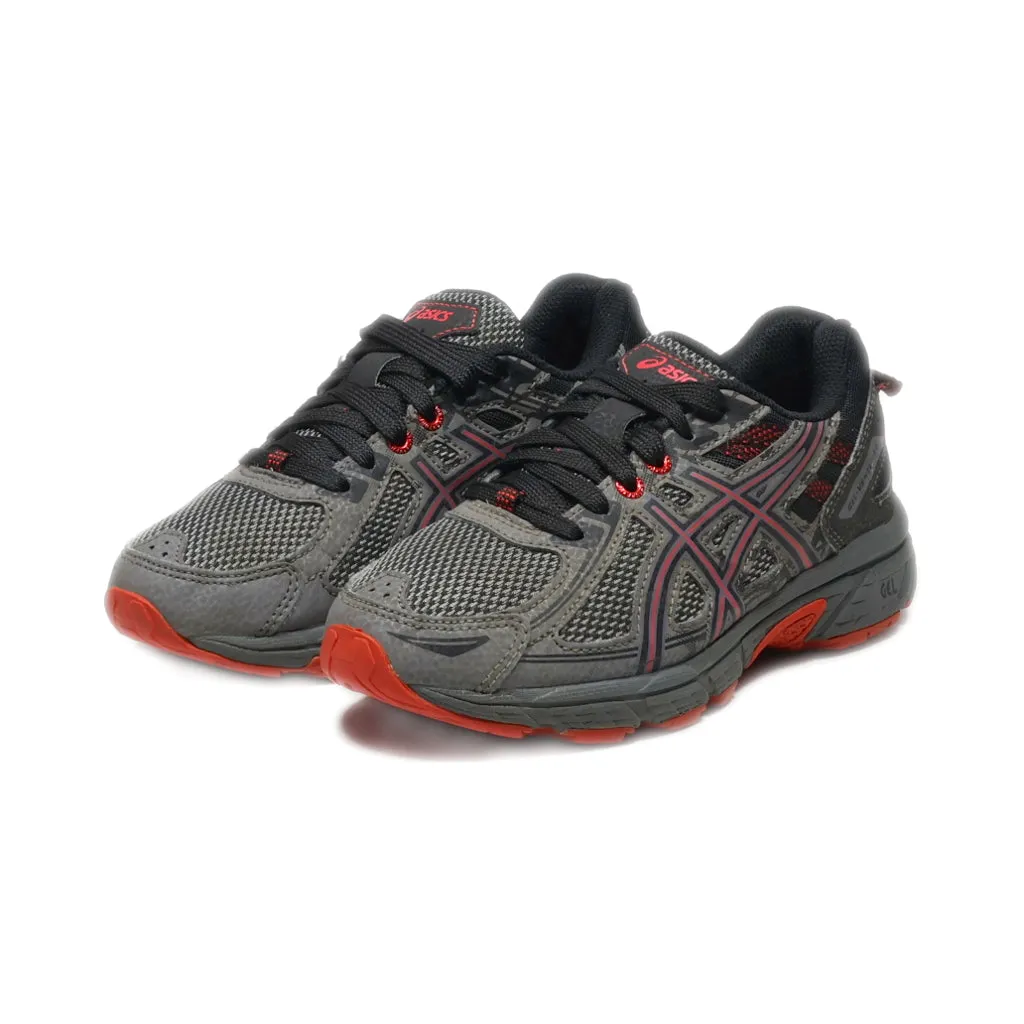 Asics Gel-Venture 6 Sport Shoes Fabric Grey Colour For Kids